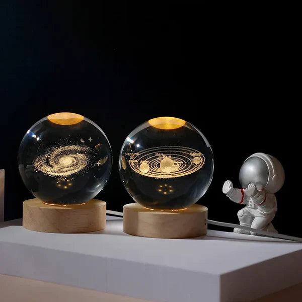 Cristal galaxie ball 3D