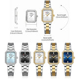 Montre Femme CURREN 9102 - Élégance et Originalité