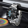 CURREN – montre-bracelet en acier pour hommes, marque de luxe, Sport décontracté, étanche, à Quartz, mode, chronographe, nouvelle collection